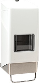 Edelstahlspender "Pevamat SF" für 1L+2L Softflaschen mit Schloss