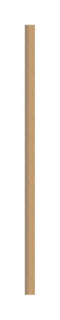 Papier  Papiertrinkhalm  Basic naturbrau Ø 6 mm / 200 mm