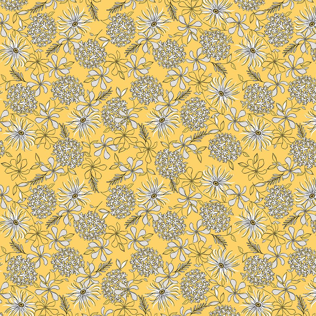 Linclass Tischdecke Hilde gelb-schwarz 80 x 80 cm 1/8-Falz Linclass Tischdecke Hilde gelb-schwarz 80 x 80 cm 1/8-Falz