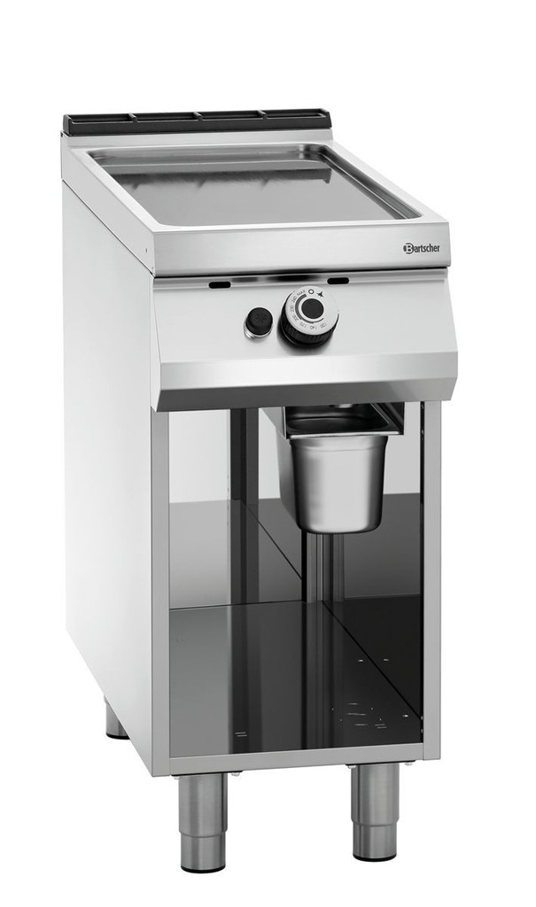 Gas-Griddleplatte, glatt, OU Breite Bratfläche 355  mm