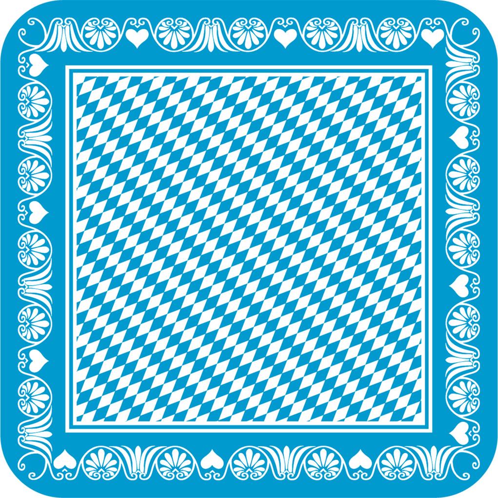 Filzpappe Bierdeckel Bavaria 93 x 93 mm