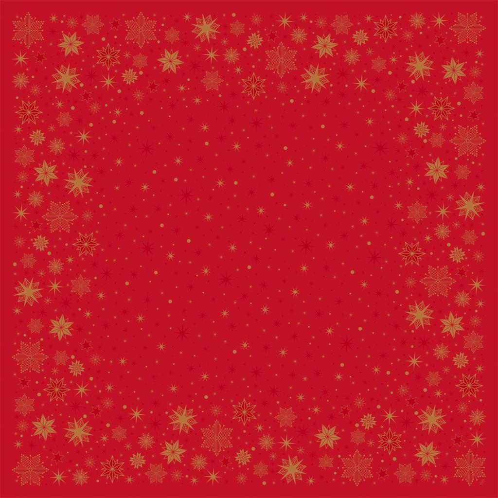 Mitteldecken Dunicel  Stargazing Red 84 x 84cm