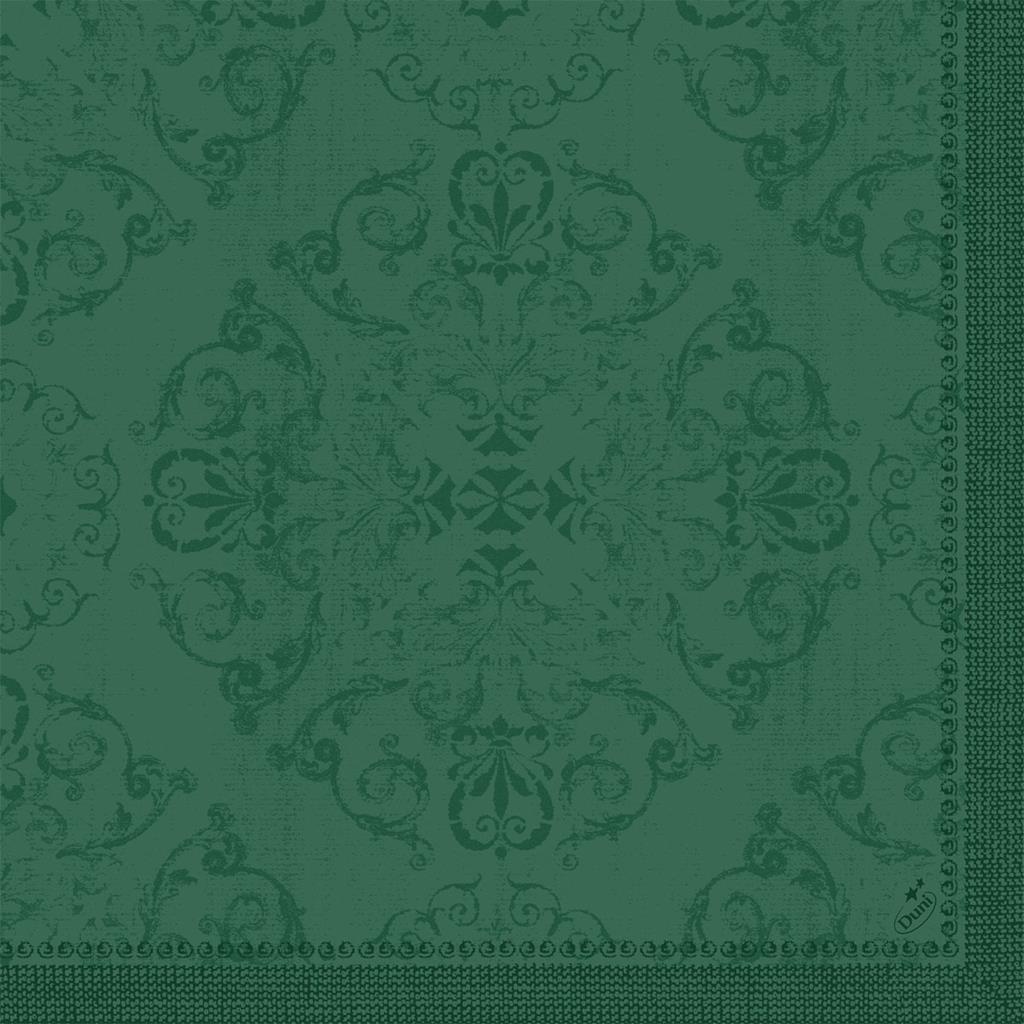 Dunilin Servietten 1/4 Falz Opulent dark green, 40x40cm