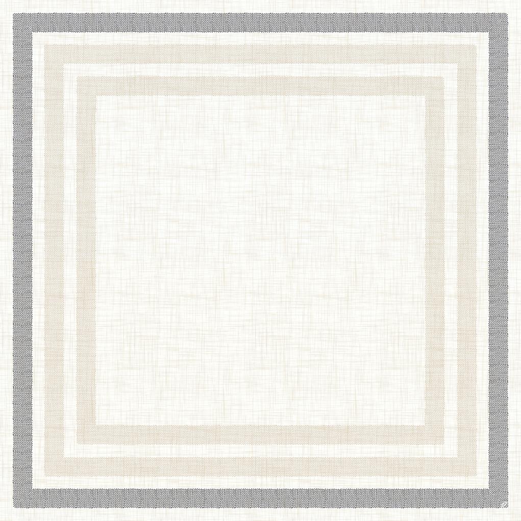 Mitteldecken Dunicel Rigato black, 84 x 84cm