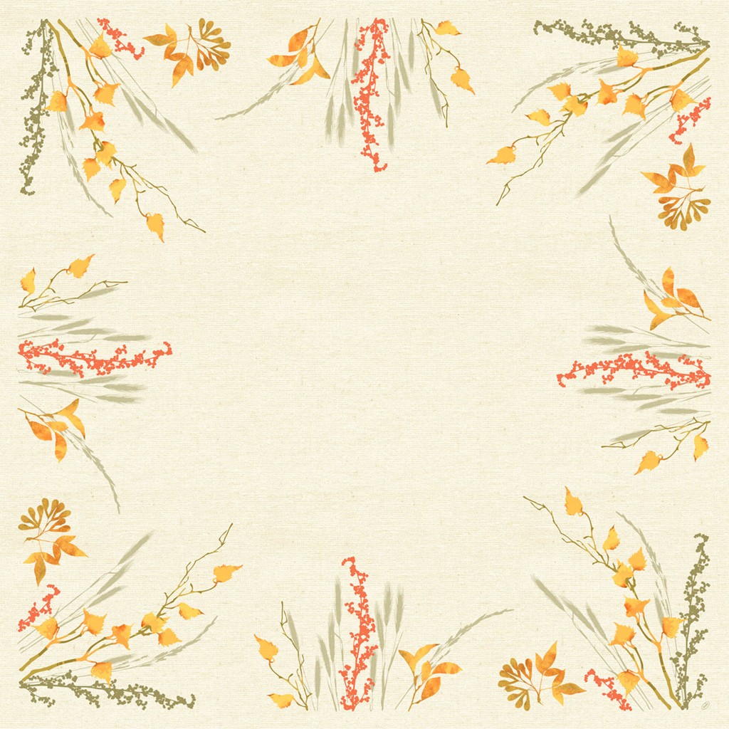 Mitteldecken Dunicel Fall Beauty 84 x 84cm