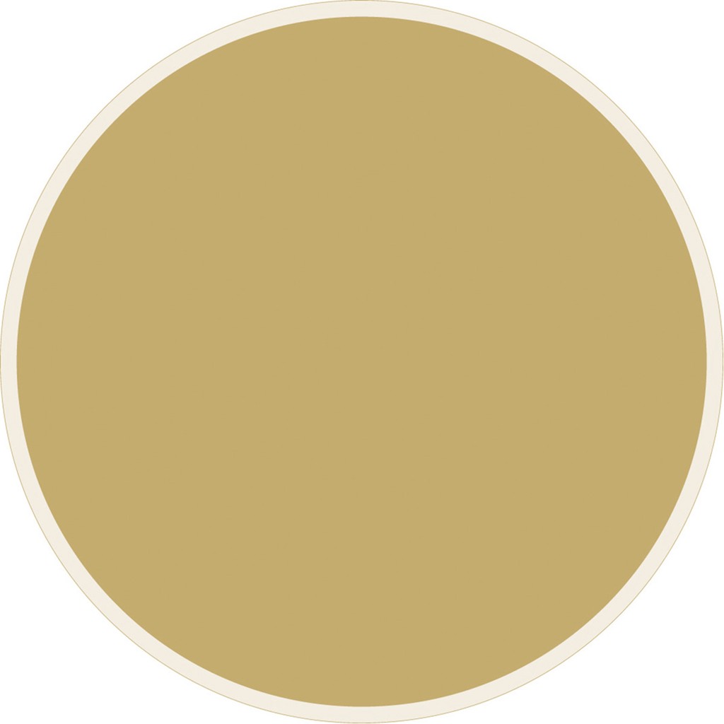 Tissue 9-lg. Deckchen Basic gold (No. 1) 90 mm