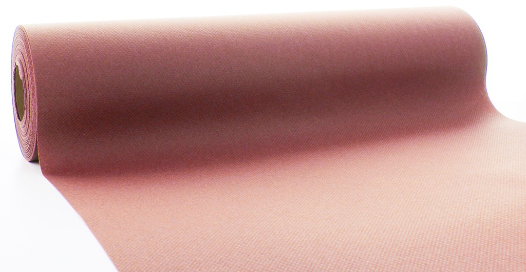 Linclass Tischläufer Tonja antik-rosé 40 cm x 24 m