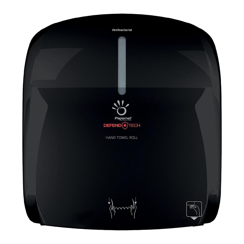 Autocut Handtuchrollenspender Defend Tech Technologie, schwarz