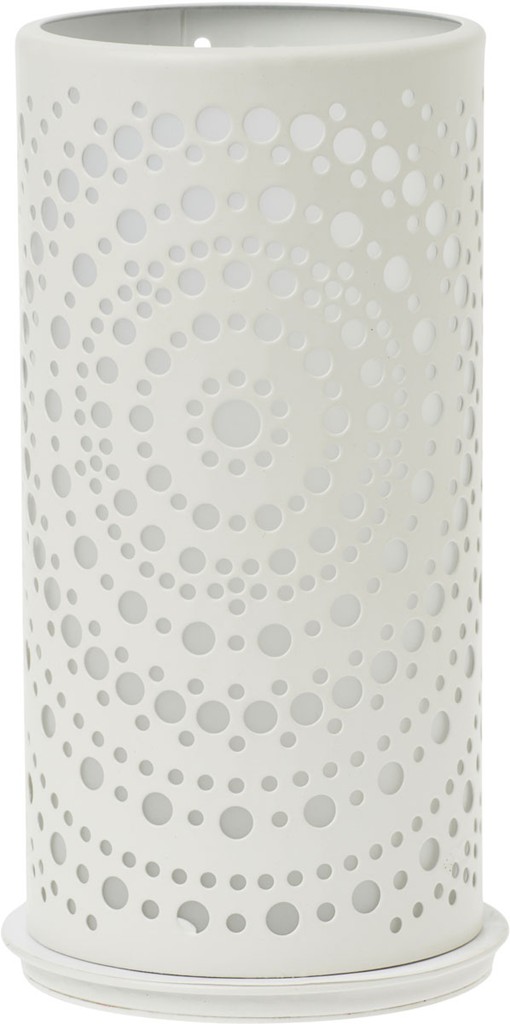 Kerzenhalter Billy 140 x 75 mm, weiß, Metall