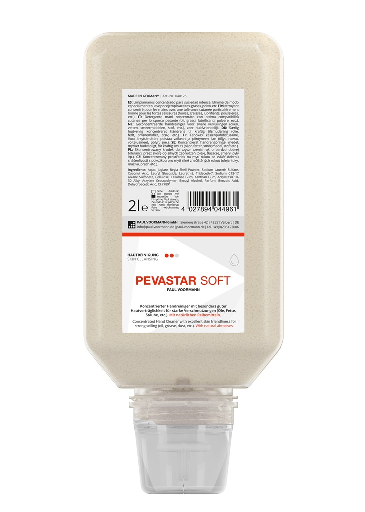 Hautreinigung "Pevastar Soft" 2L Softfla
