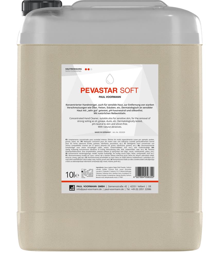 Hautreinigung "Pevastar Soft" 10L Kanist