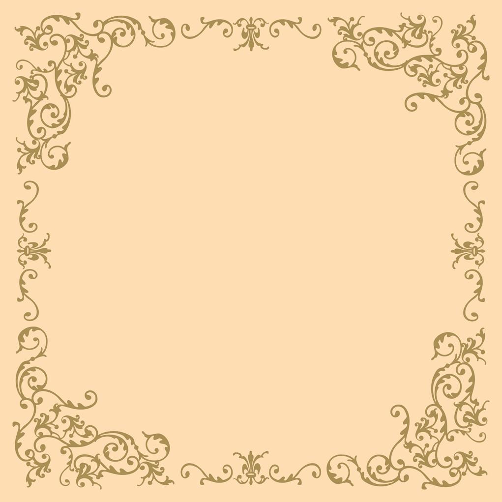 Linclass Tischdecke Pomp creme-gold 80 x 80 cm 1/8-Falz Linclass Tischdecke Pomp creme-gold 80 x 80 cm 1/8-Falz