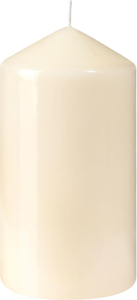 Stumpenkerzen, 60 h cream, 150 x80 Ø cm