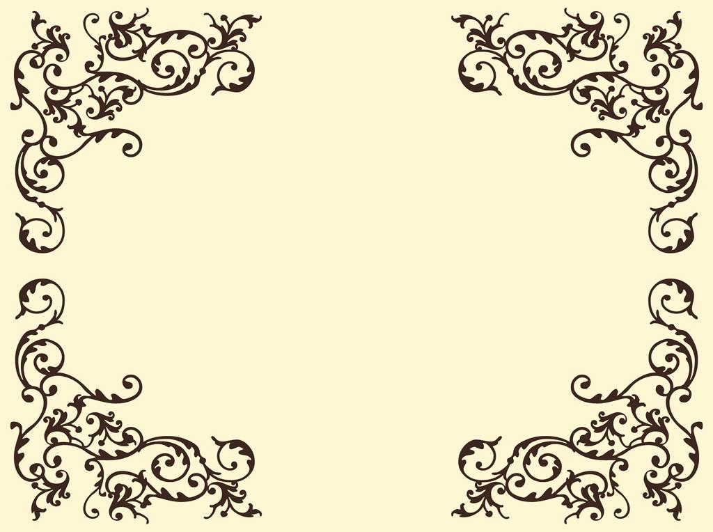 Linclass Tischsets Pomp creme-mocca 40 x 30 cm