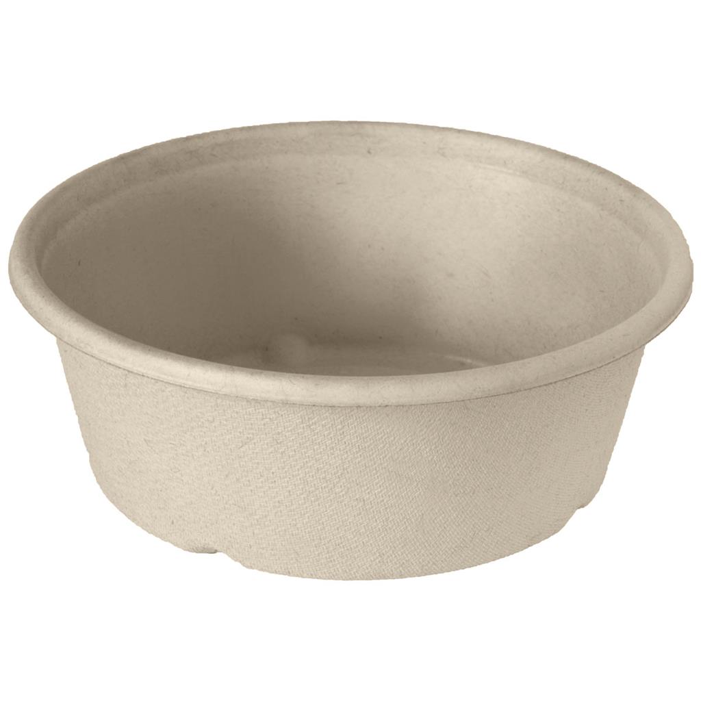 Salatschale 1200ml, Bagasse Braun, Bagasse