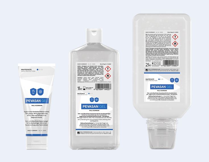 Hautschutz "Pevasan Gel" 20ml Tube Karton mit 200 Tuben
