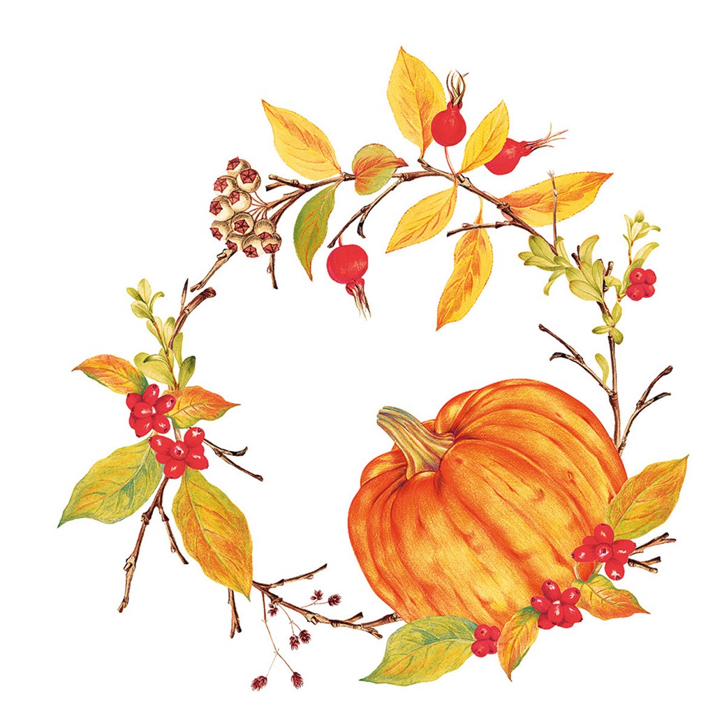 Linclass Serviette Kristina 40 x 40 cm 1/4 Falz