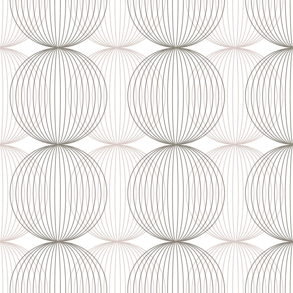 Linclass Serviette Ludo grau 40 x 40 cm 1/4 Falz