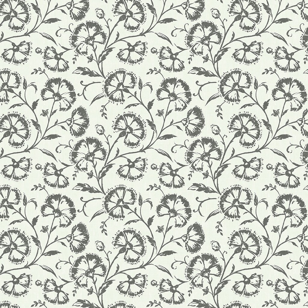 Linclass Tischdecke Ines salbei-anthrazi 80 x 80 cm 1/8-Falz