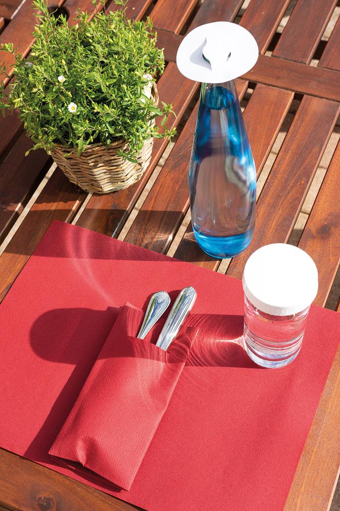 Karton Caps Basic weiss 80mm 1x1000