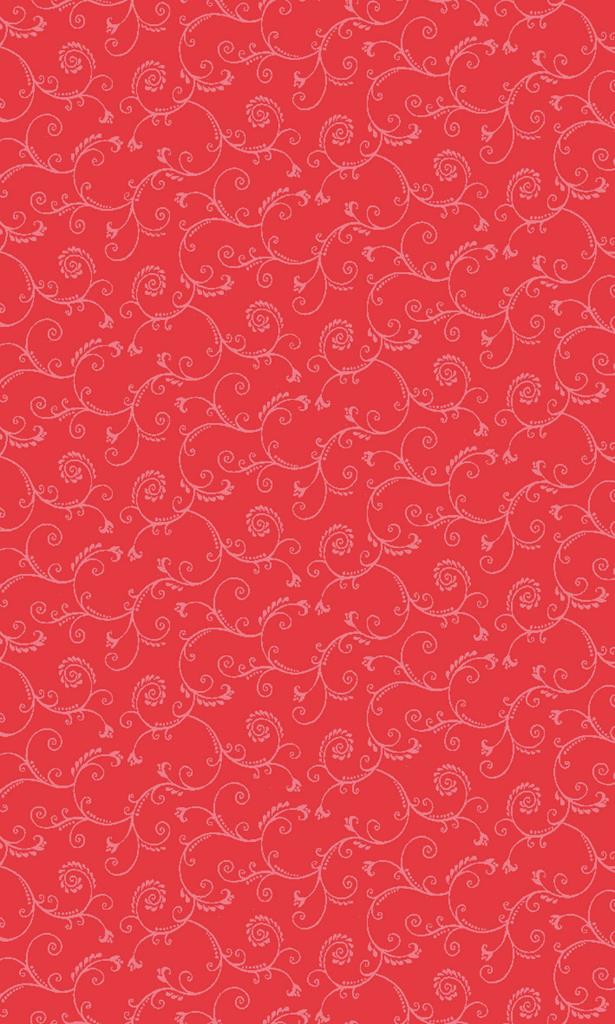 P.C. Tischdecke Gala rot 80 x 80 cm 1/8-Falz