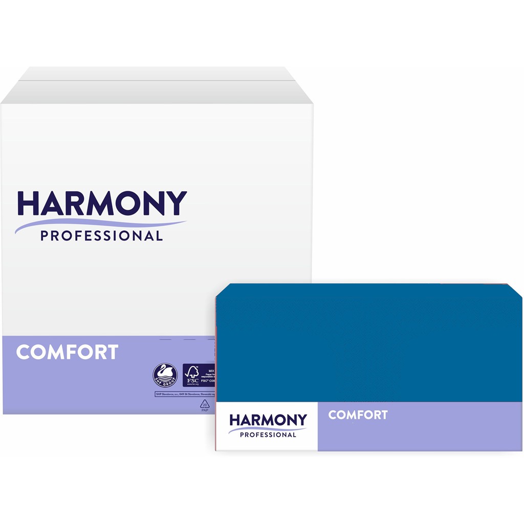 Servietten Harmony 2-lg dunkelblau 40x40cm 1/4 Falzung