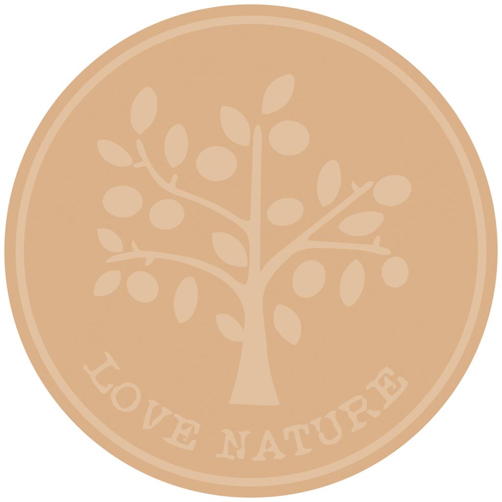 Tissue + Grasspaper Deckchen Love Nature 90 mm 6x200