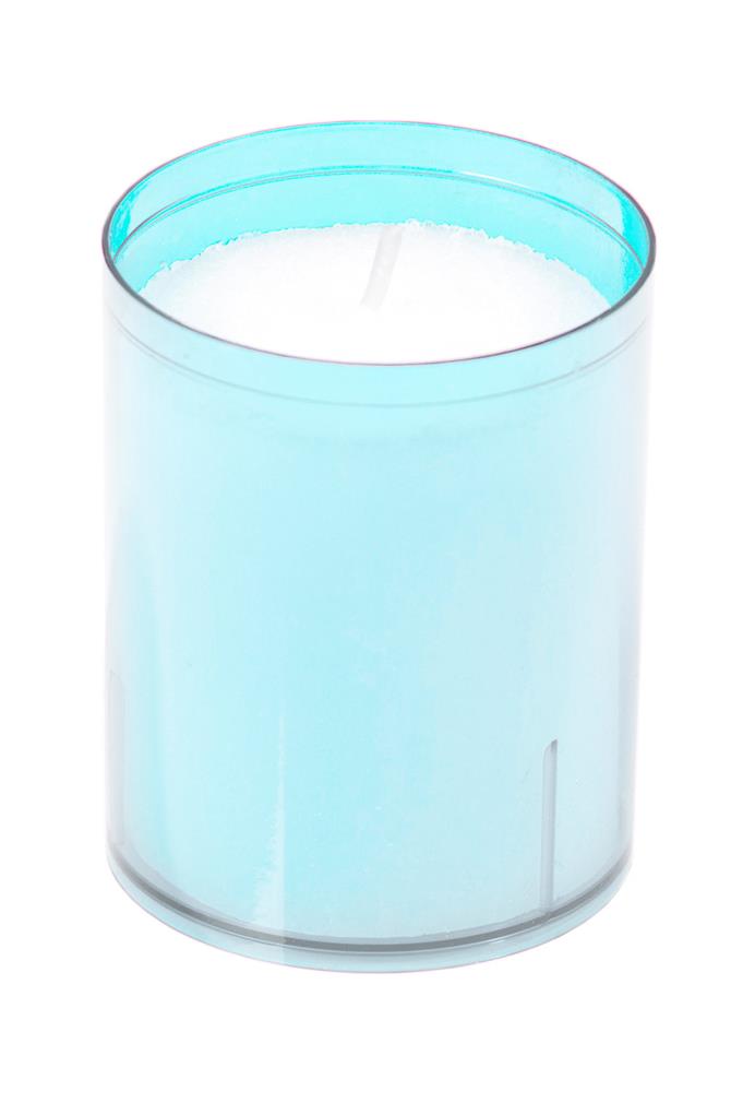 24 Stunden Refill Cups aquablau 63 mm