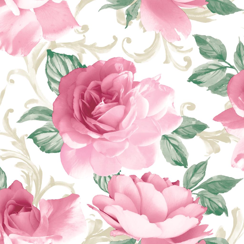 Linclass Serviette Rosalie bordeaux 40 x 40 cm 1/4 Falz