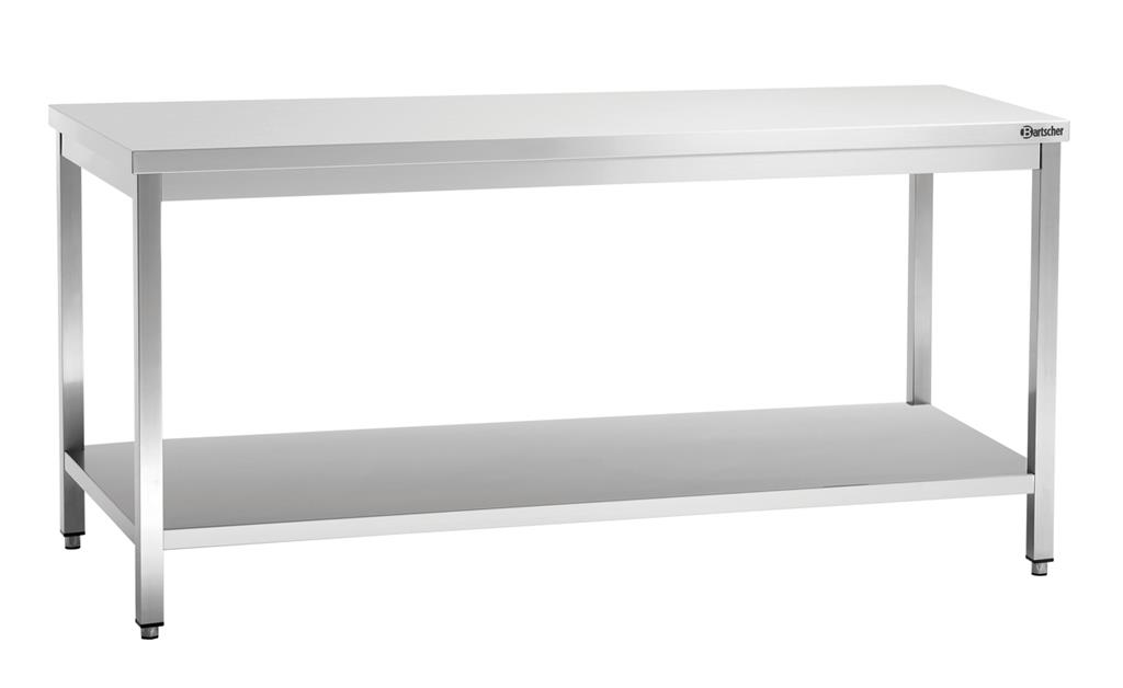 Arbeitstisch 700, B1800 Anlieferungszustand Fest verschweißt