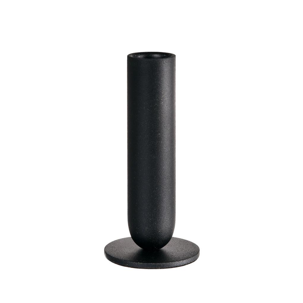 Kerzenhalter Totem 57 x 120 mm schwarz, Metall Kerzenhalter Totem 57 x 120 mm schwarz, Metall