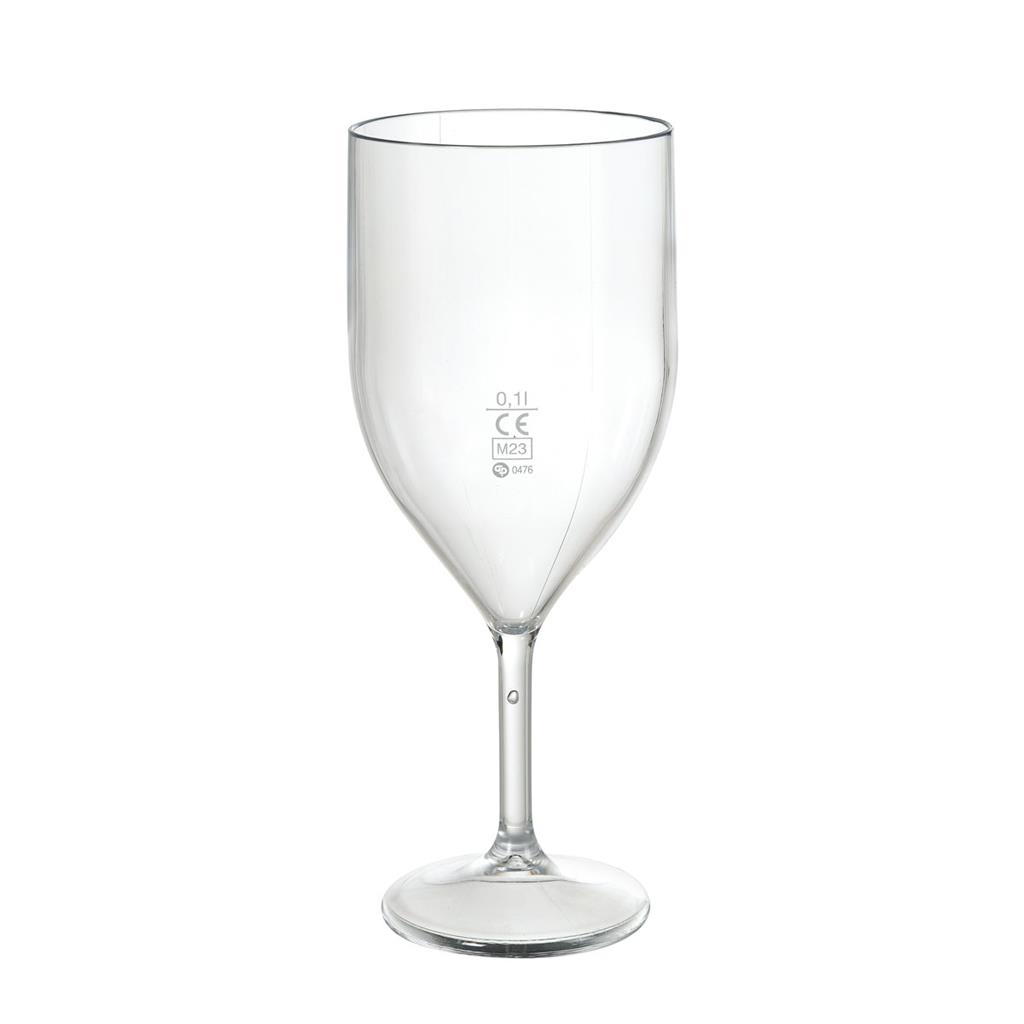 Glas Wein wiederverwendbar SAN 24 CL transparent