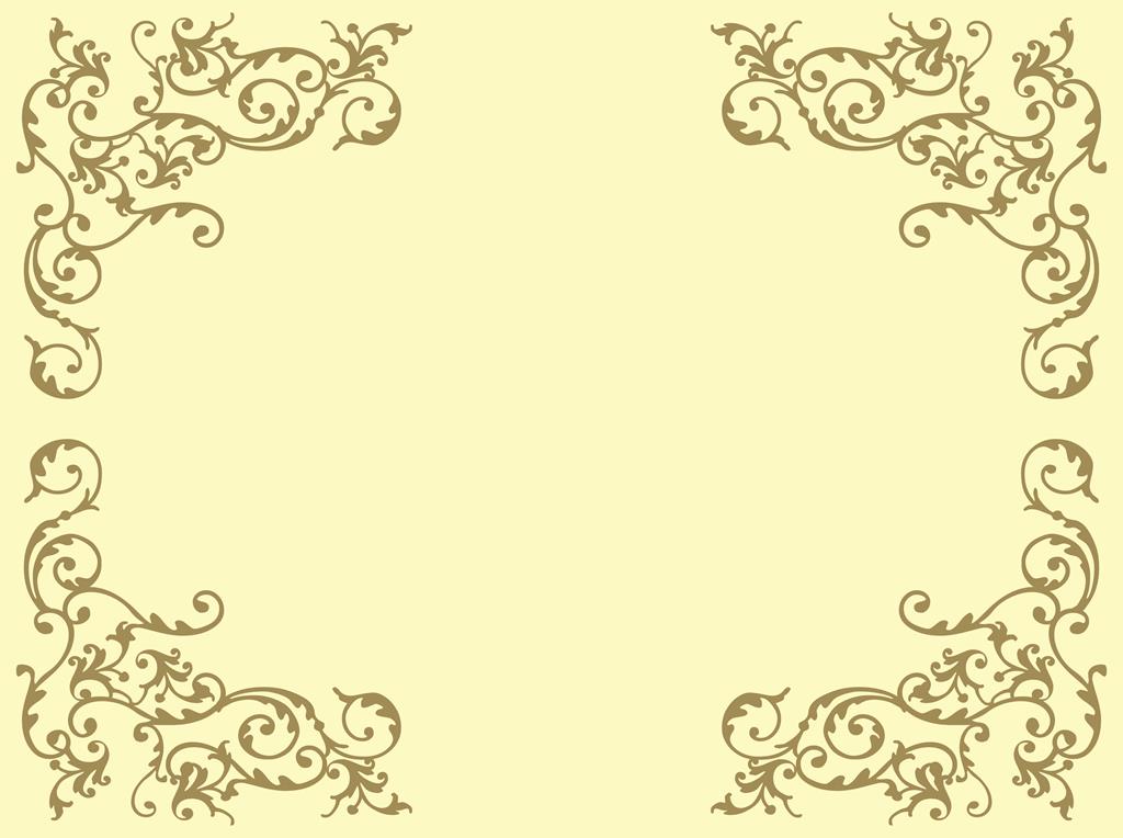 Linclass Tischsets Pomp creme-gold 40 x 30 cm