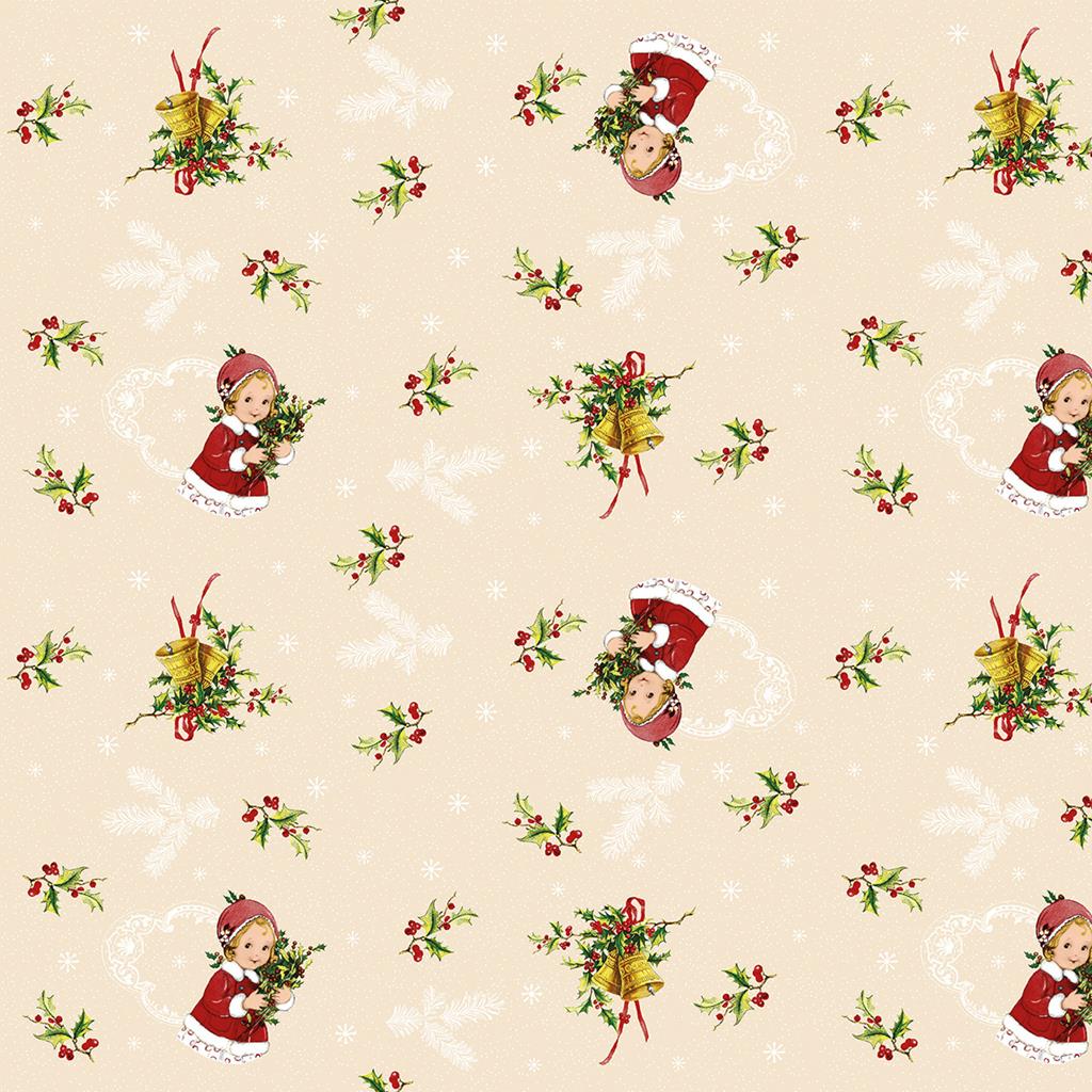 Linclass Tischdecke  Wiebke 80 x 80 cm 1/8-Falz