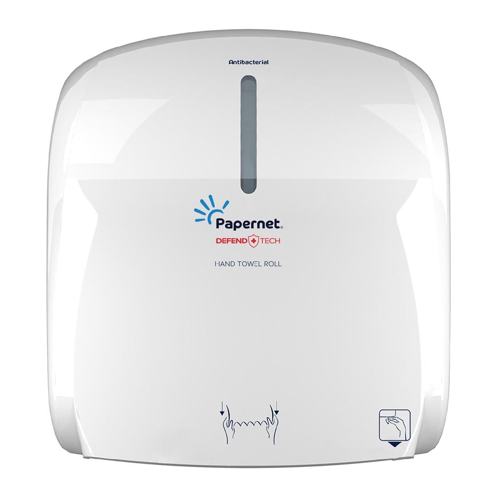 Autocut Handtuchrollenspender Defend Tech Technologie, weiss