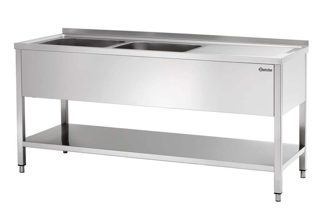 Spüle 700, B 1800, 2 Becken LI