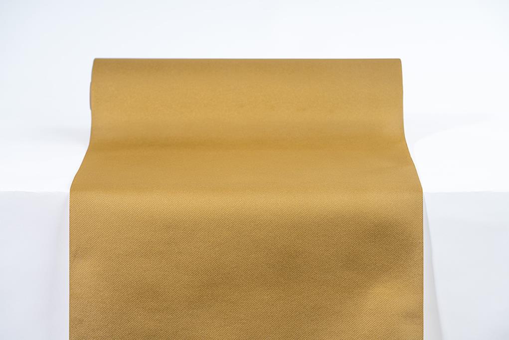 Linclass-Premium Tischläufer Basic gold 40 cm x 24 m