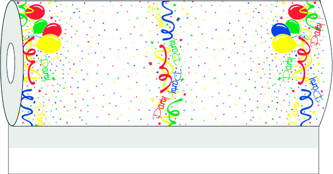 Linclass Rolle Party 1,18 x 40 m