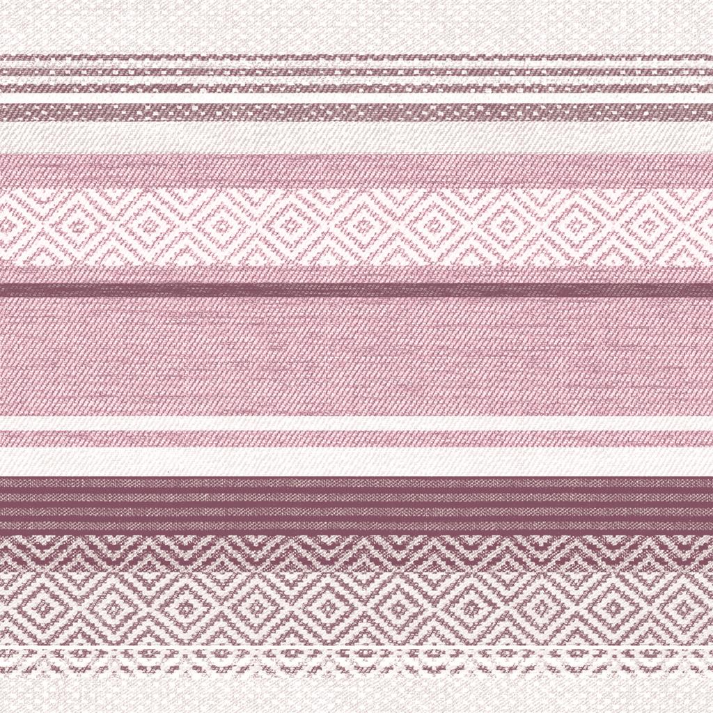 Linclass Serviette Lagos beere 40 x 40 cm 1/4 Falz