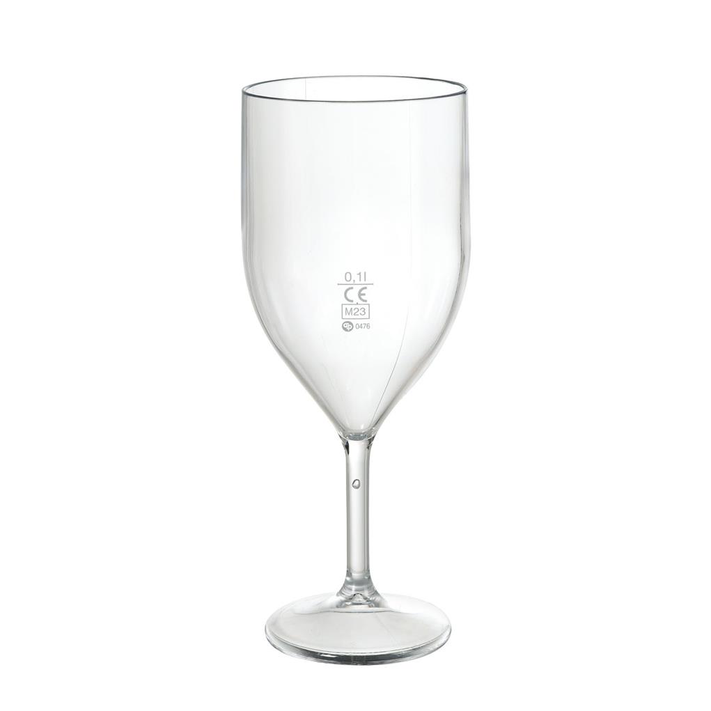 Glas Wein wiederverwendbar SAN 24 CL transparent