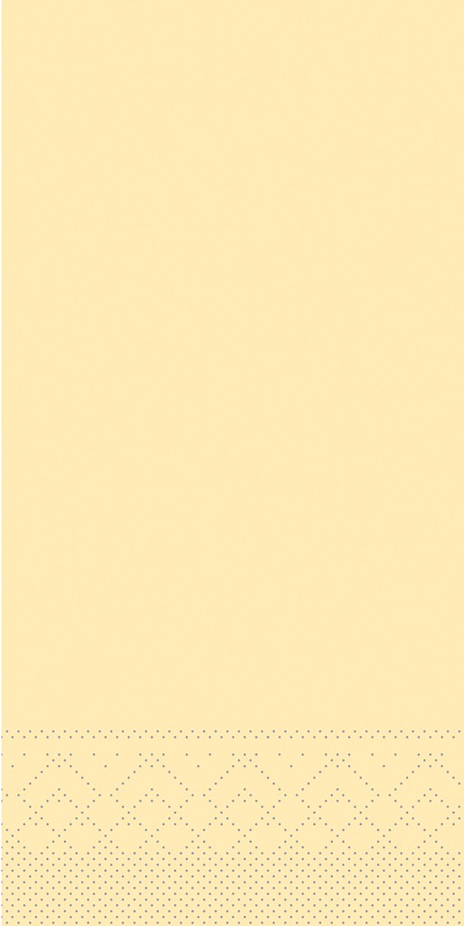 Tissue Serviette Basic creme 33 x 33 cm 1/8 Falz 3-lg.
