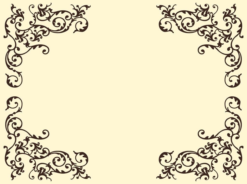 Linclass Tischsets Pomp creme-mocca 40 x 30 cm