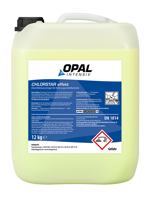 Opal CHLORSTAR EFFECT, 10 Liter Desinfektionsreiniger
