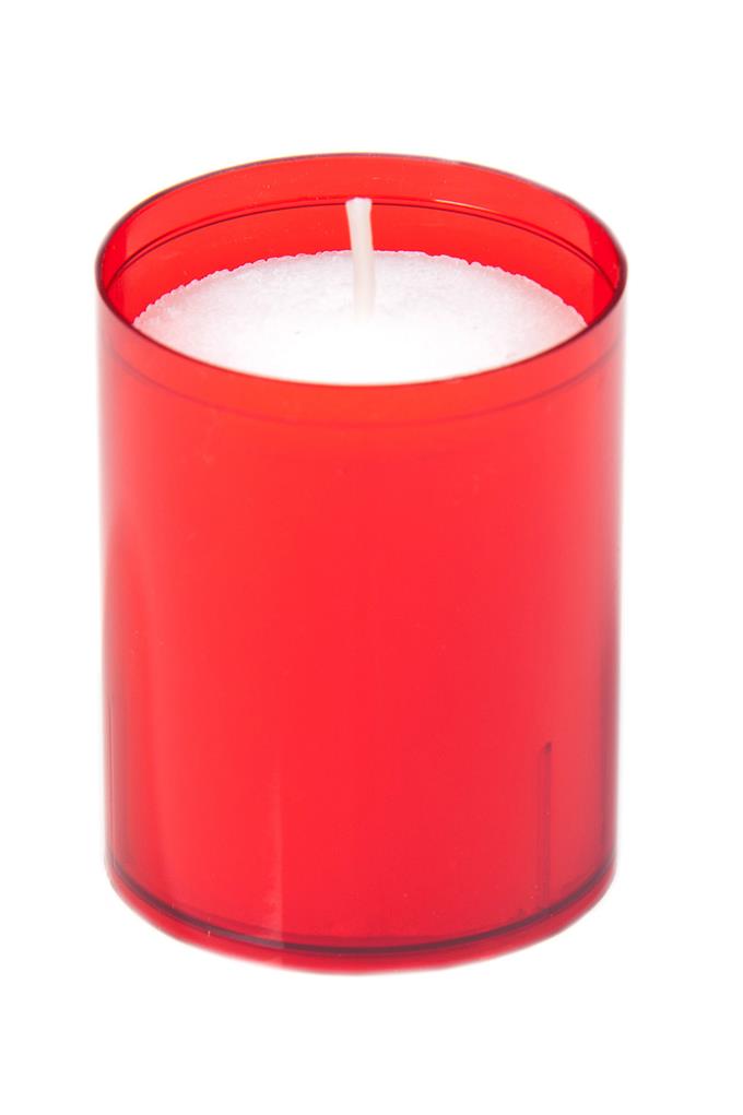 24 Stunden Refill Cups rot 63 mm