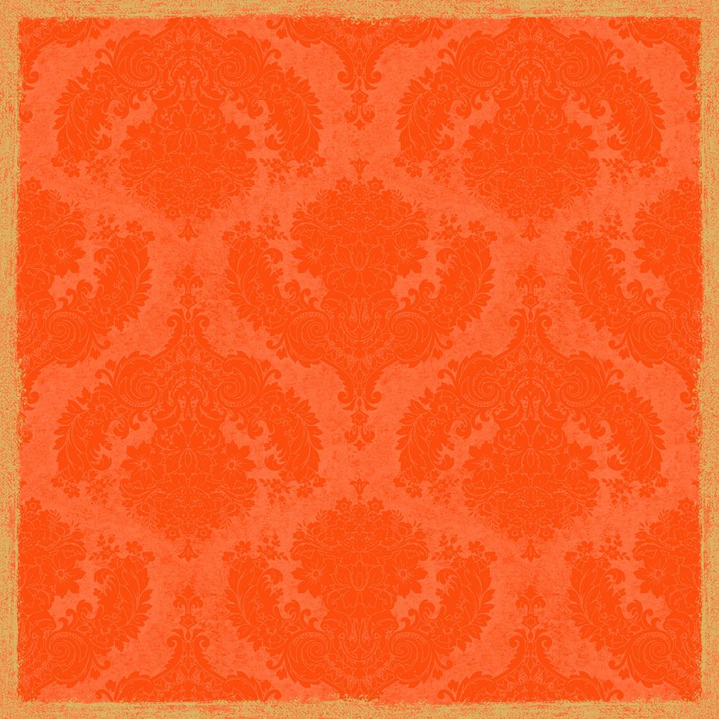 Mitteldecken Dunicel Royal sun orange, 84 x 84cm