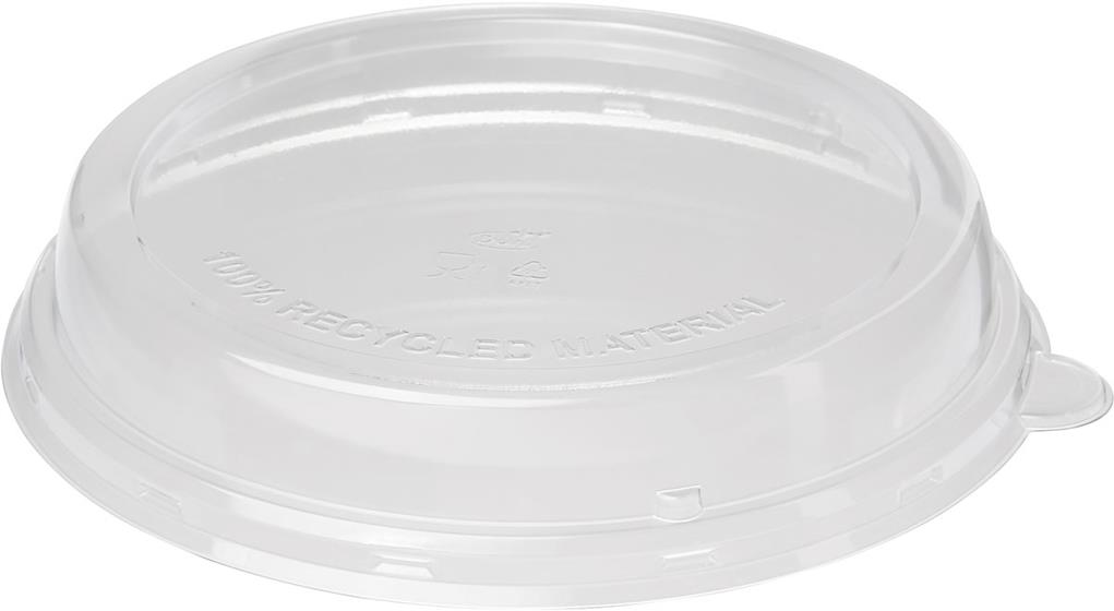 rPET Deckel hoch für 169212 / 169213 / 1 ecoecho/BioPak, Transparent, rPET