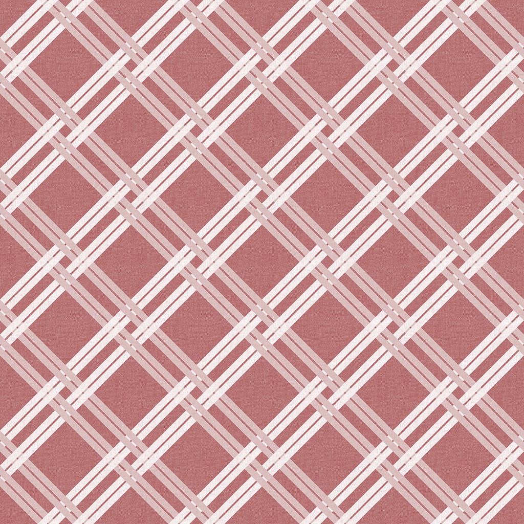 Linclass Tischdecke Fabio bordeaux 80 x 80 cm 1/8-Falz