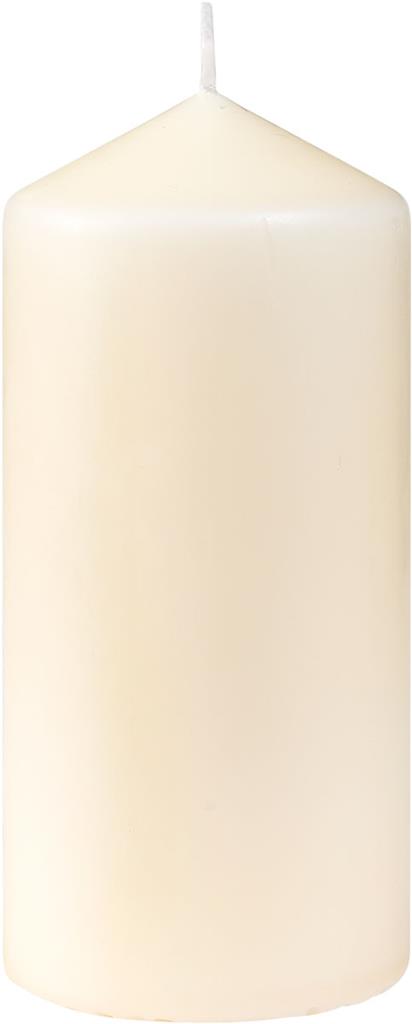 Stumpenkerzen, 40 h cream, 130 x60 Ø cm