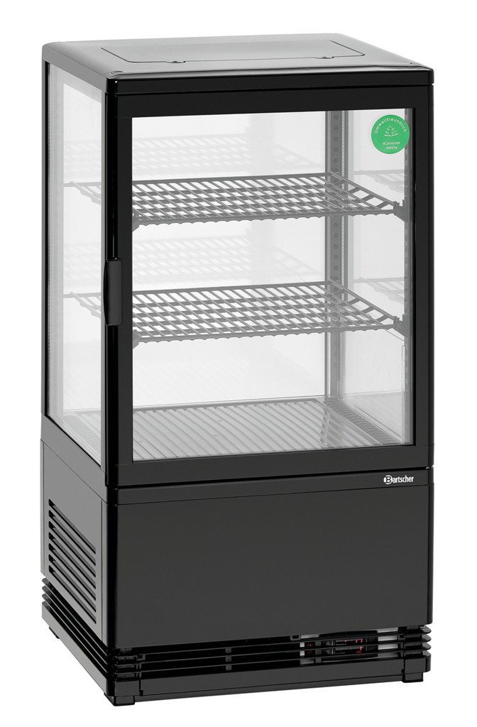 Mini-Kühlvitrine 58L-SW
