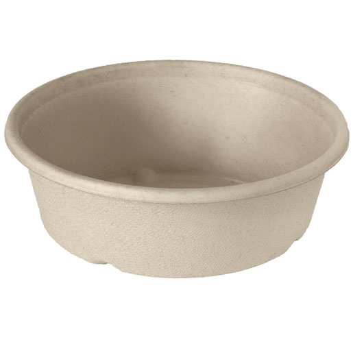 Salatschale 900ml, Bagasse BioPak, Braun, Bagasse